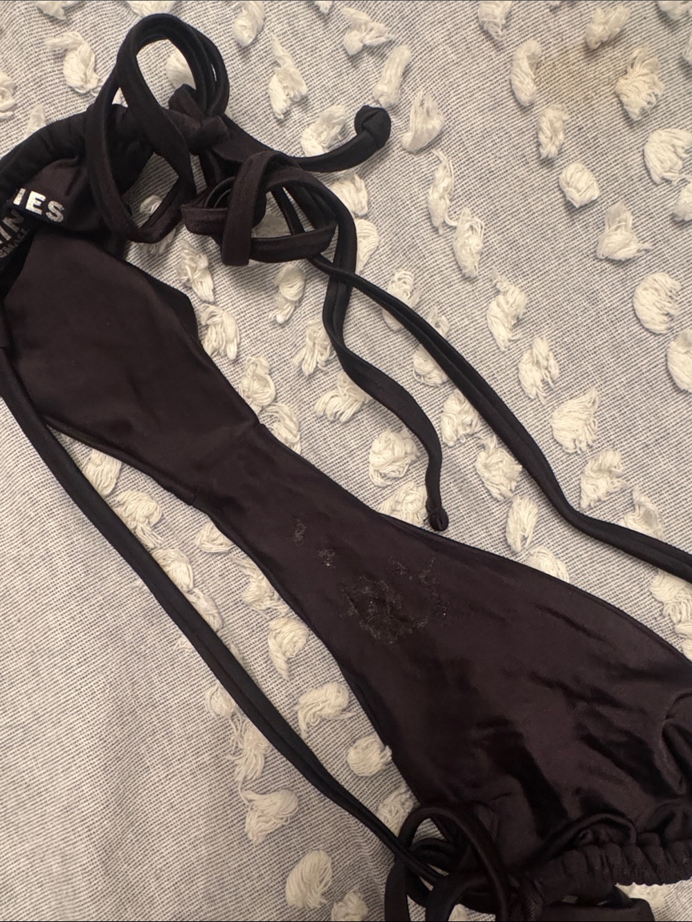 Alo x Frankie’s bikinis black size s bottoms, medium top - Picture 5 of 9